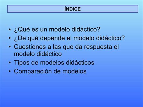 Modelos Did Cticos Ppt