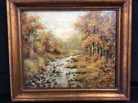 Lot Vintage Brown County Indiana School Impressionist Oil Painting