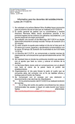 Informativo Para Docentes 2 PDF