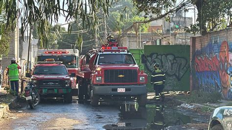 Incendio Consume Planta Recicladora En Tl Huac Cdmx N