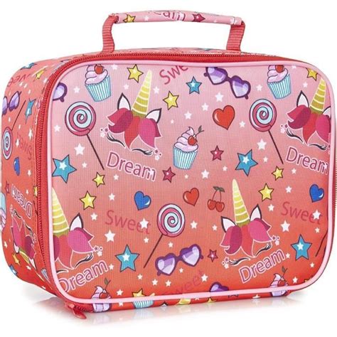 Sac Isotherme Repas Enfant Licorne Lunch Box Pour D Jeuner Et