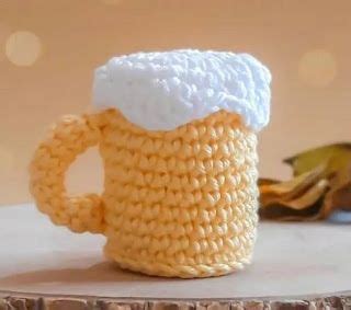 PATRONES AMIGURUMI GRATIS PATRON GRATIS JARRA DE CERVEZA AMIGURUMI