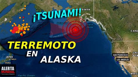 Compilaci N Videos Terremoto M Golpea Alaska Alerta De Tsunami