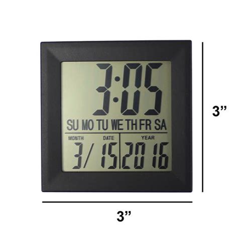 Premium Lcd Insert With Day Date And Time Display