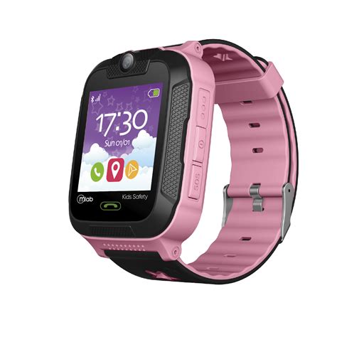 Reloj Smartwatch Para Niños Camara Sos Gps Microlab Rosado Prophone