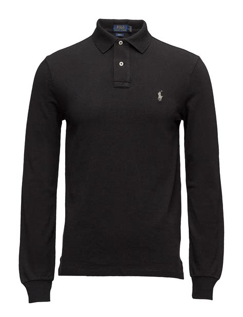 Long Sleeve Shirt Polo Black Kr Polo Ralph Lauren Boozt