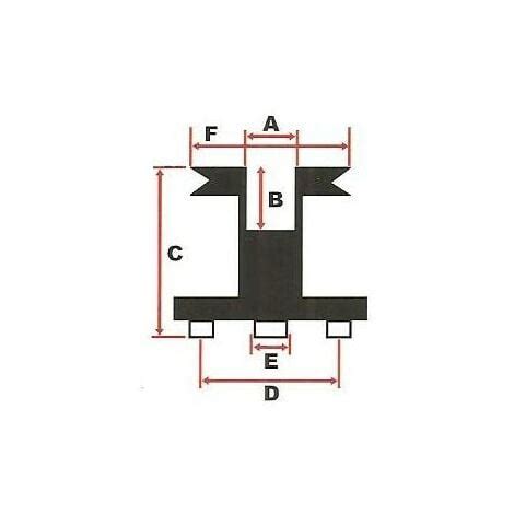 122465608 3 Support De Lame D 25mm Pour Tondeuse GGP Castelgarden