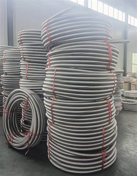 1 4 12 Ss304 316 Corrugated Braided Flexible Metal Tubing Pipe Hoses