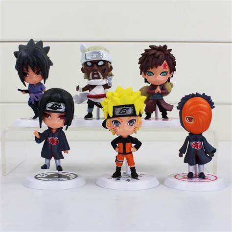 Jual Naruto Chibi Series Figure Set Mainan Pajangan Miniatur Hiasan