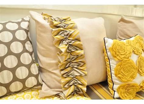 Pillow Talk | Diy pillows, Diy ruffle, Embellished pillows