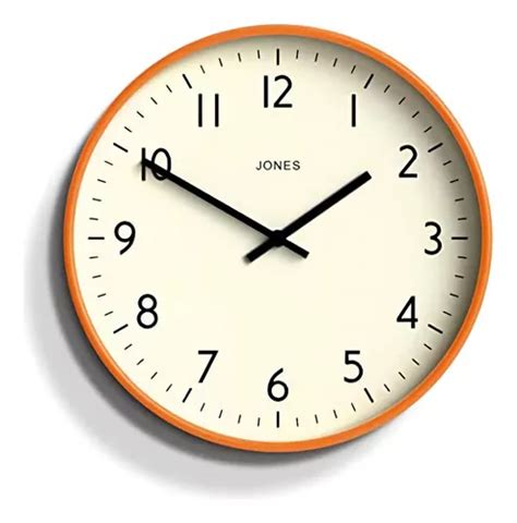 Jones Clocks Studio Reloj De Pared Redondo Reloj Redondo MercadoLibre