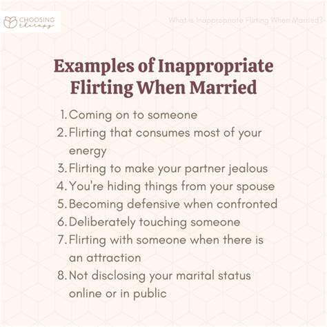 Signs Of Inappropriate Flirting In Your Relationship