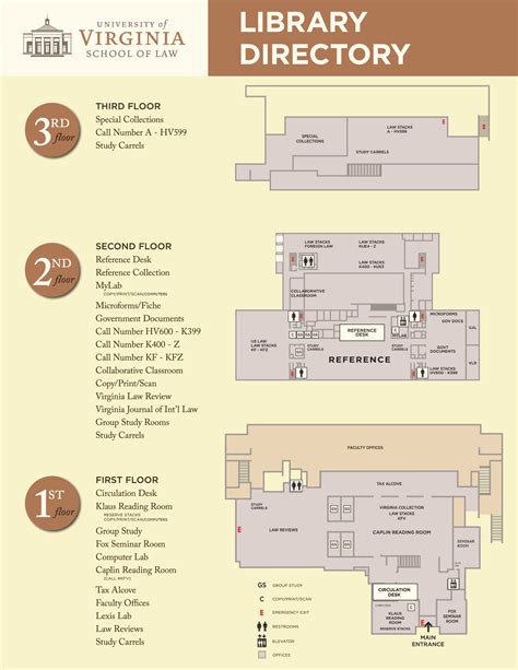 Maps - Hours and Contacts - Law Library Guides at University of ...