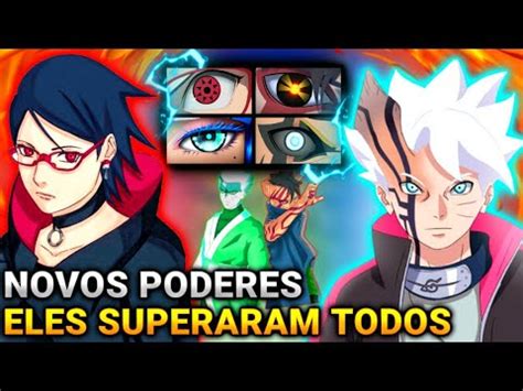 OS NOVOS PODERES DO TIME 7 NO TIMESKIP EM BORUTO YouTube