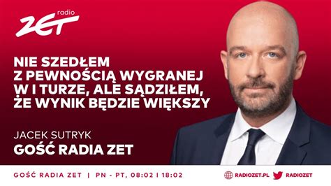 Jacek Sutryk Nie Szed Em Z Pewno Ci Wygranej W I Turze Ale S Dzi Em