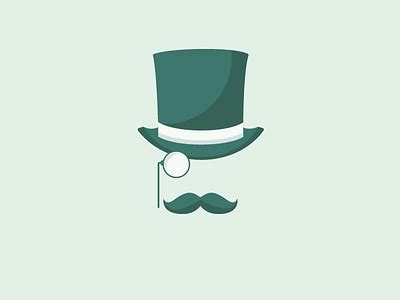 Gentleman Logo Design by Iulia Alexandra on Dribbble