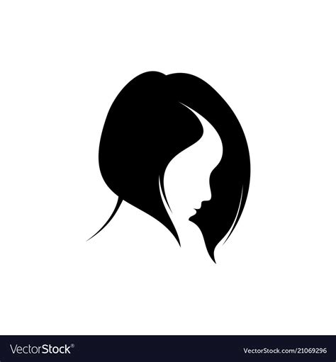 Head Women Royalty Free Vector Image Vectorstock