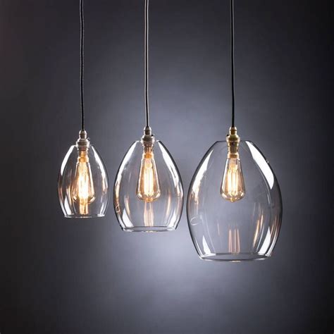 Clear Glass Single Pendant Light By Glow Lighting Clear Glass Pendant Light Pendant Light