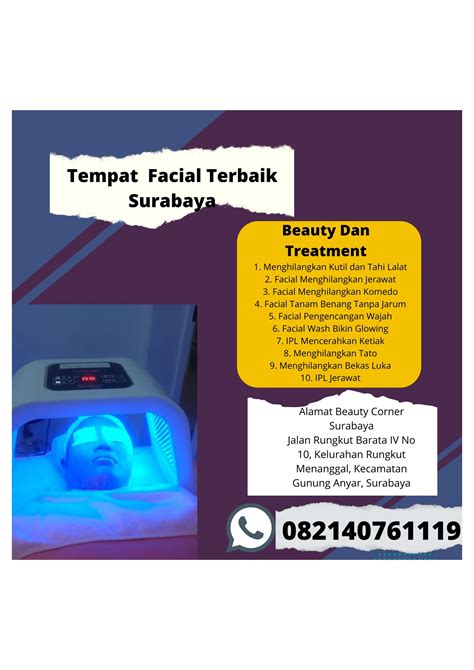 WA 0821 4076 1119 Facial Collagen Mask Gunung Anyar Surabaya By Salon