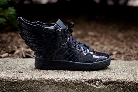 adidas Originals by Jeremy Scott JS Wings - Metallic Black | Sole Collector