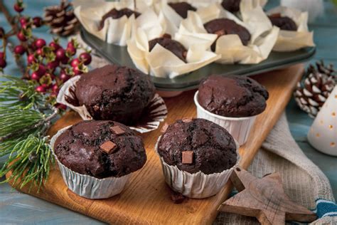 Super Saftige Lebkuchen Schoko Muffins Einfach Malene