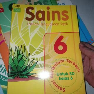 Jual Buku Laptop Sains Kls 6 SD Latihan Penguasaan Topik Shopee