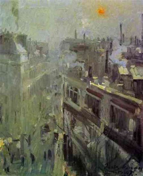 Oil Painting Replica Paris By Konstantin Alekseyevich Korovin