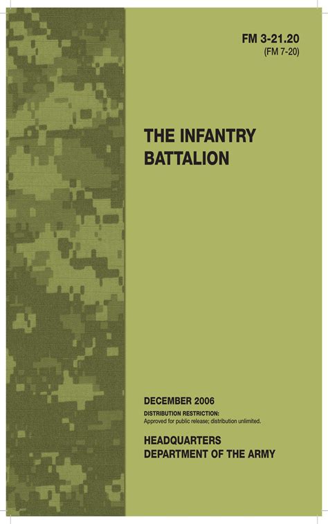 U S Army Infantry Battalion Field Manual Fm By U S Department