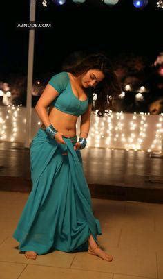 Tamanna Bhatia Hot And Sexy In Blue Saree AZNude