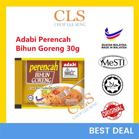 Cls Adabi Perencah Bihun Goreng 30g Shopee Malaysia