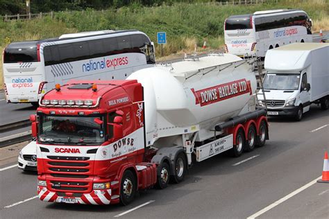 FX16KLL DOWSE HAULAGE LTD Seen 20 07 18 On The Southbound Flickr