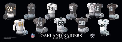 Las Vegas Raiders Uniform and Team History | Heritage Uniforms and Jerseys and Stadiums - NFL ...