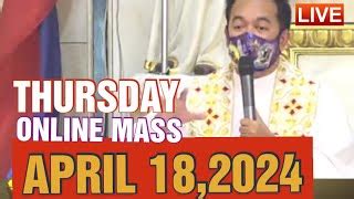 Quiapo Church Live Mass Today Tagalog Rev Fr Douglas Badong January 18