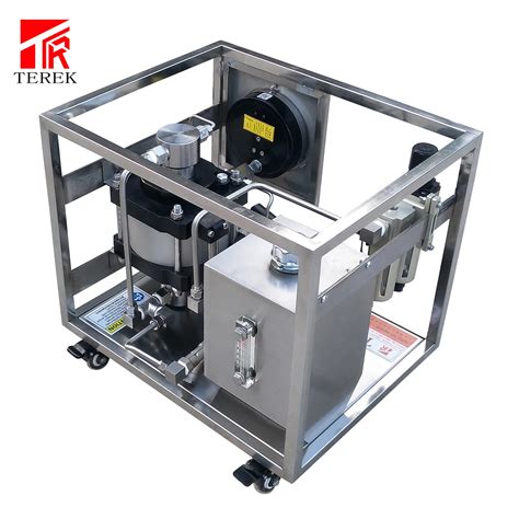 Hydrostatic Hydro Pipe Testing Bench High Pressure Pneumatic Liquid