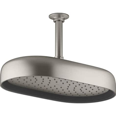 Kohler Statement 1 Spray Patterns With 25 Gpm 12 In Wall Mount Fixed Shower Head In Vibrant