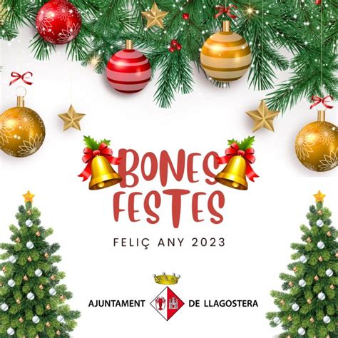 Felicitació de Nadal 2022 Ajuntament de Llagostera