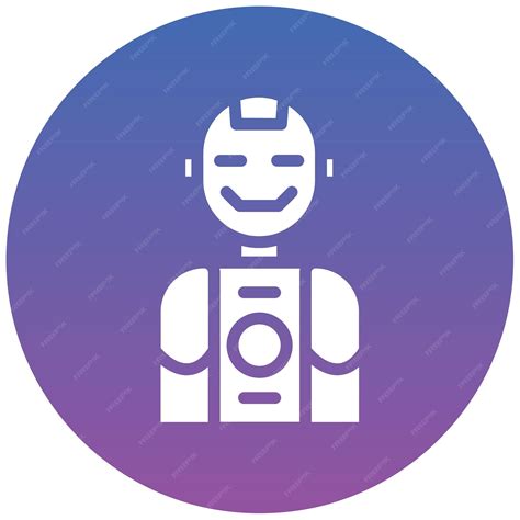 Premium Vector Humanoid Robot Vector Illustration