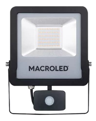 Reflector Sensor Movimiento 50w Frio Intemperie Calidad Ip65