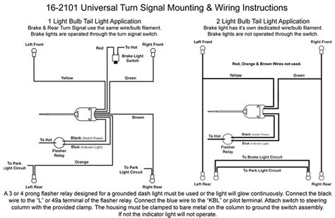 Add On Turn Signal Switch Wiring Diagram