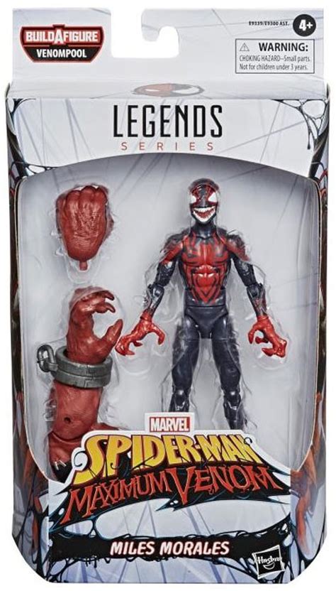 Marvel Spider Man Maximum Venom Marvel Legends Venompool Series Miles