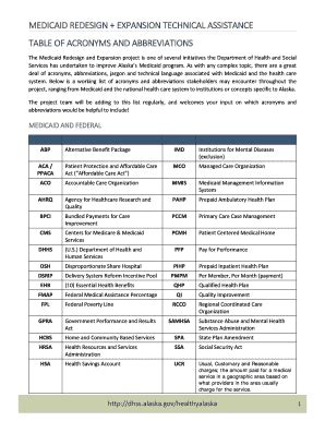 Fillable Online Dhss Alaska Medicaid Redesign Expansion Technical