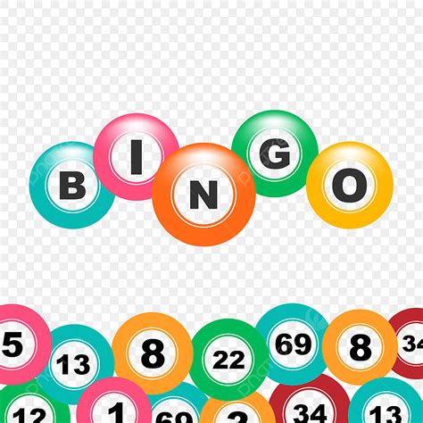 Bingo Balls Clipart Transparent Png Hd Bingo Game Vector Background