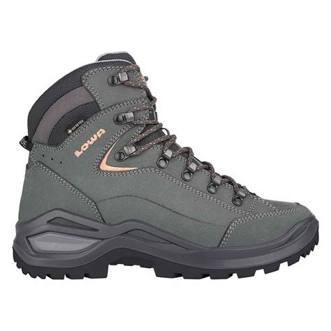 Lowa Renegade Evo GTX MID Damen Wanderschuhe Graphit Aprikose Hier Im