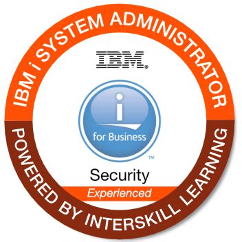 Interskill IBM I System Administrator Security Experienced Credly