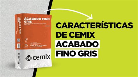 Nuevo Recubrimiento Acabado Fino Gris Cemix Características Youtube