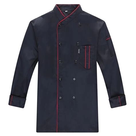 Jual Monolog Baju Koki Chef Jacket Tangan Panjang Seragam Pria Wanita