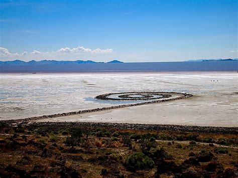 Spiral Jetty, Utah - WorldAtlas