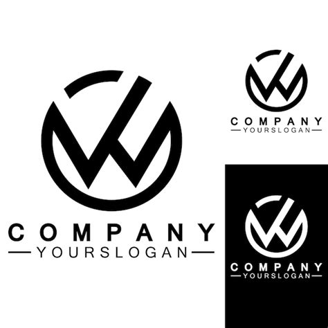 Premium Vector W Letter Logo Template Vector Illustration Design