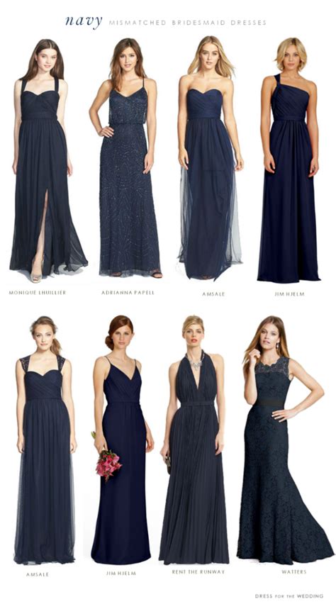 Navy Blue Wedding Bridesmaid Dresses With Sleeves Dresses Images 2022