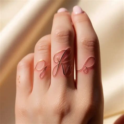 Chic Dainty Finger Tattoos Design Ideas